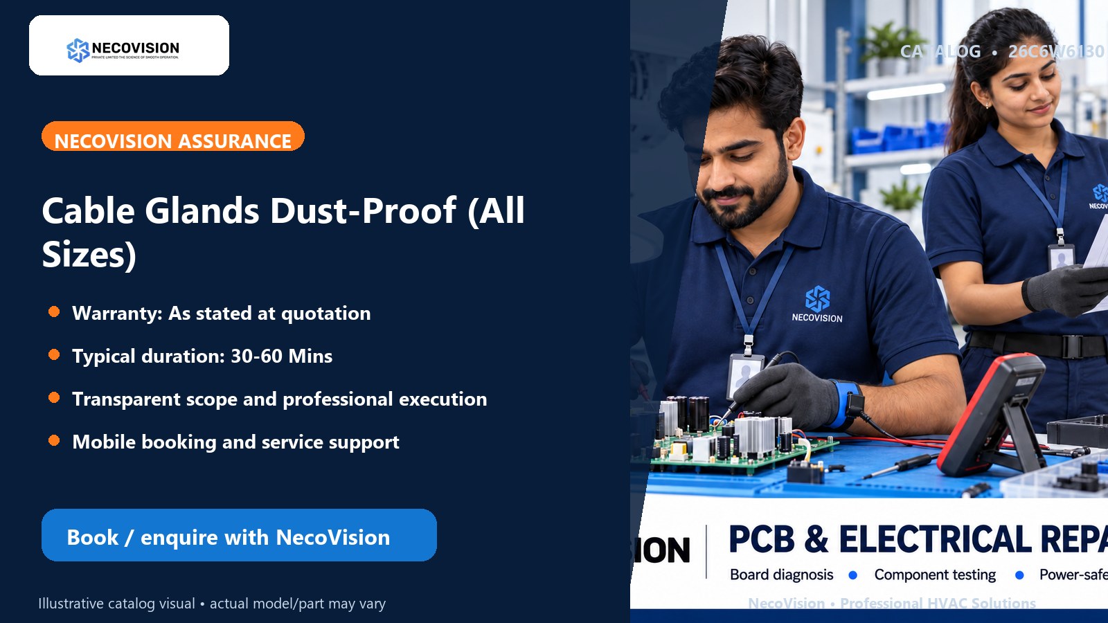 Cable Glands Dust-Proof (All Sizes): assurance