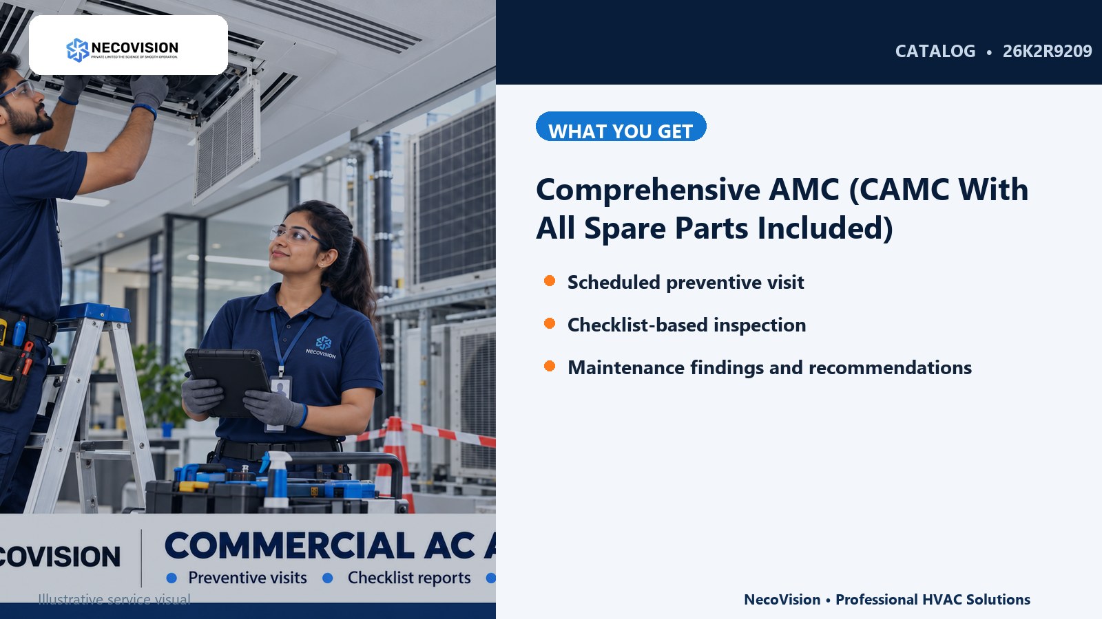 Comprehensive AMC (CAMC With All Spare Parts Included): details