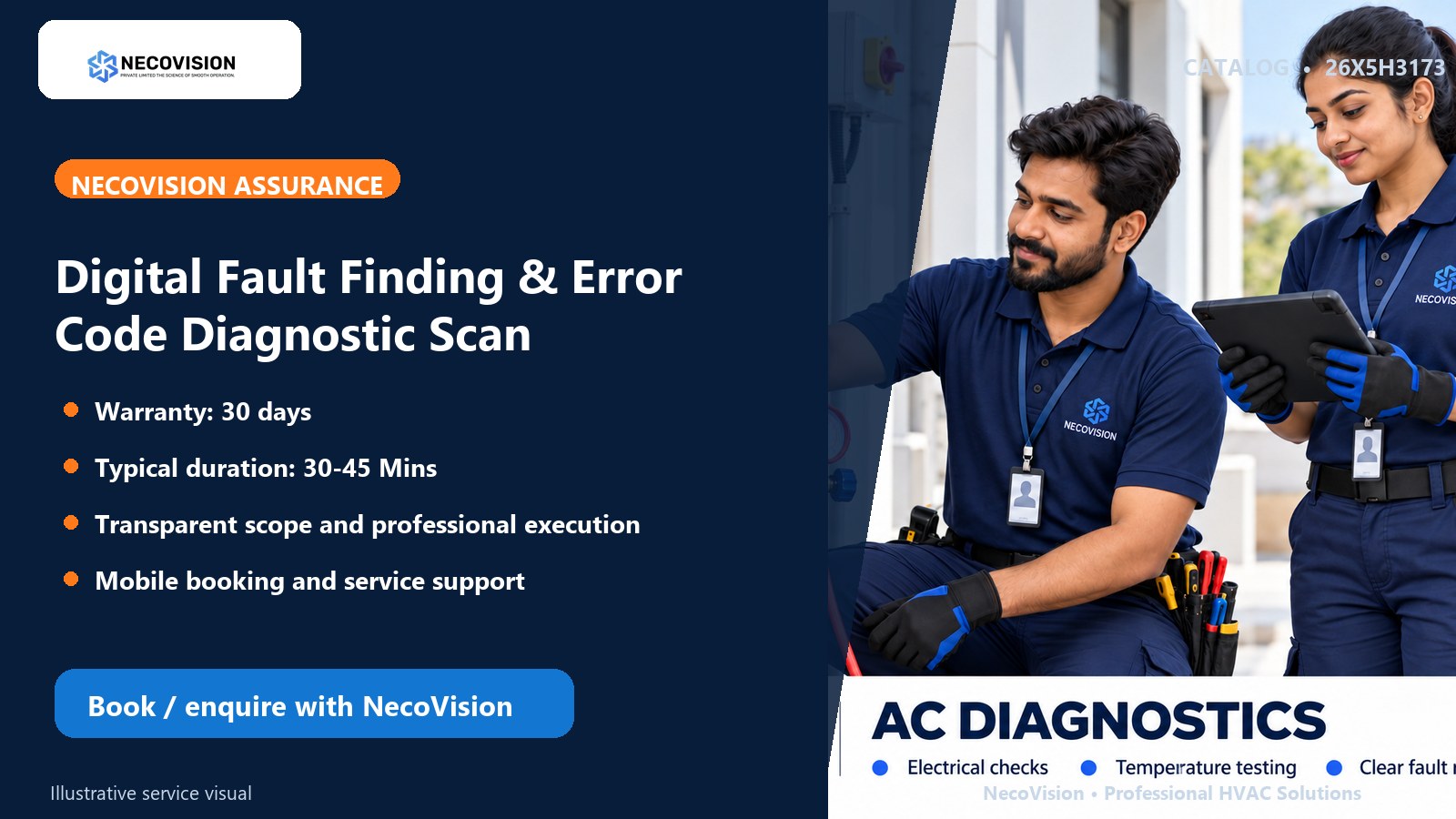 Digital Fault Finding & Error Code Diagnostic Scan: assurance