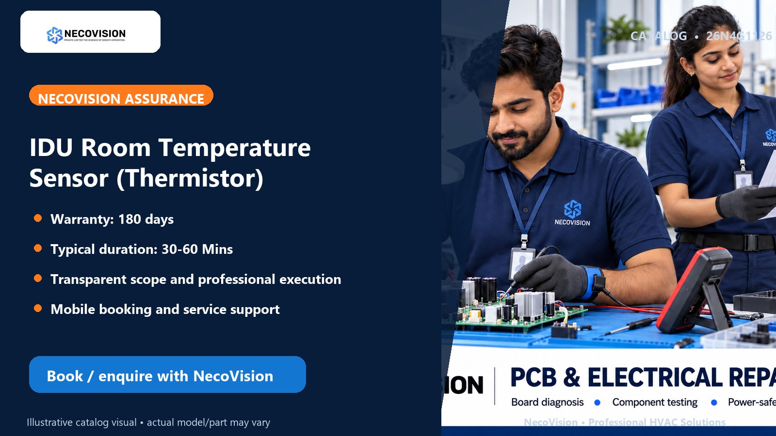 IDU Room Temperature Sensor (Thermistor): assurance