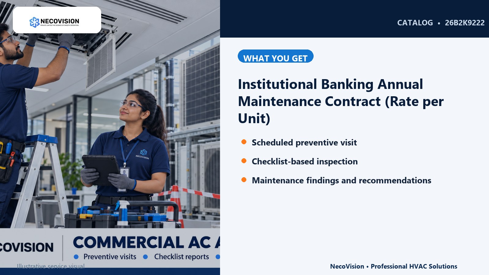 Institutional Banking Annual Maintenance Contract (Rate per Unit): details