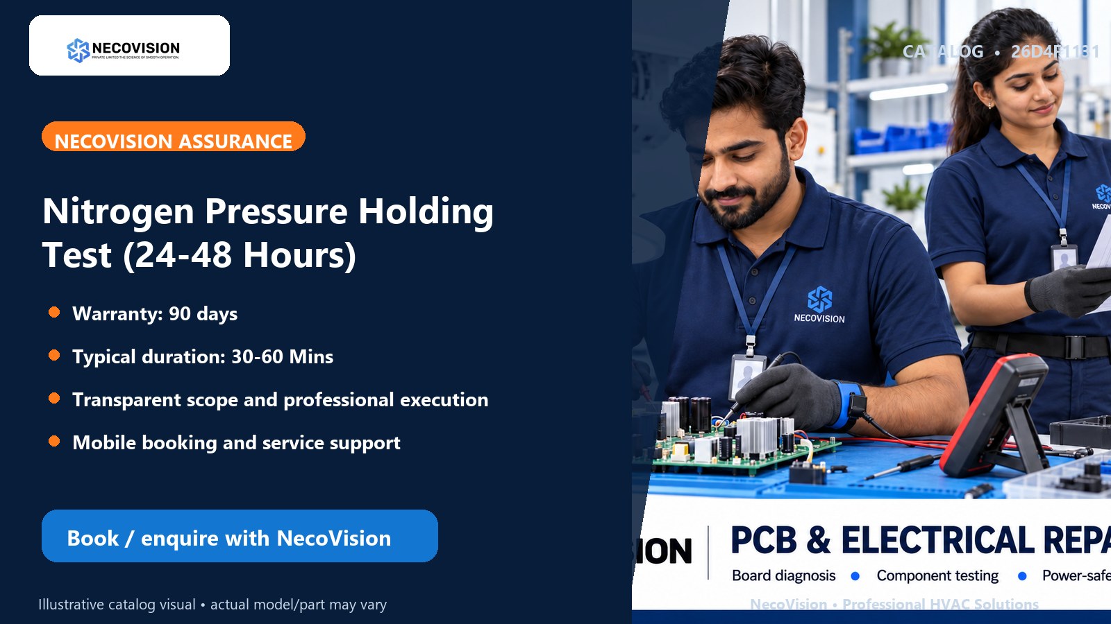 Nitrogen Pressure Holding Test (24-48 Hours): assurance