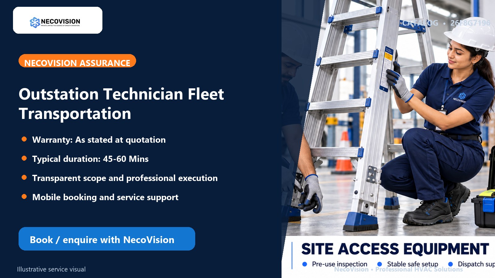 Outstation Technician Fleet Transportation: assurance