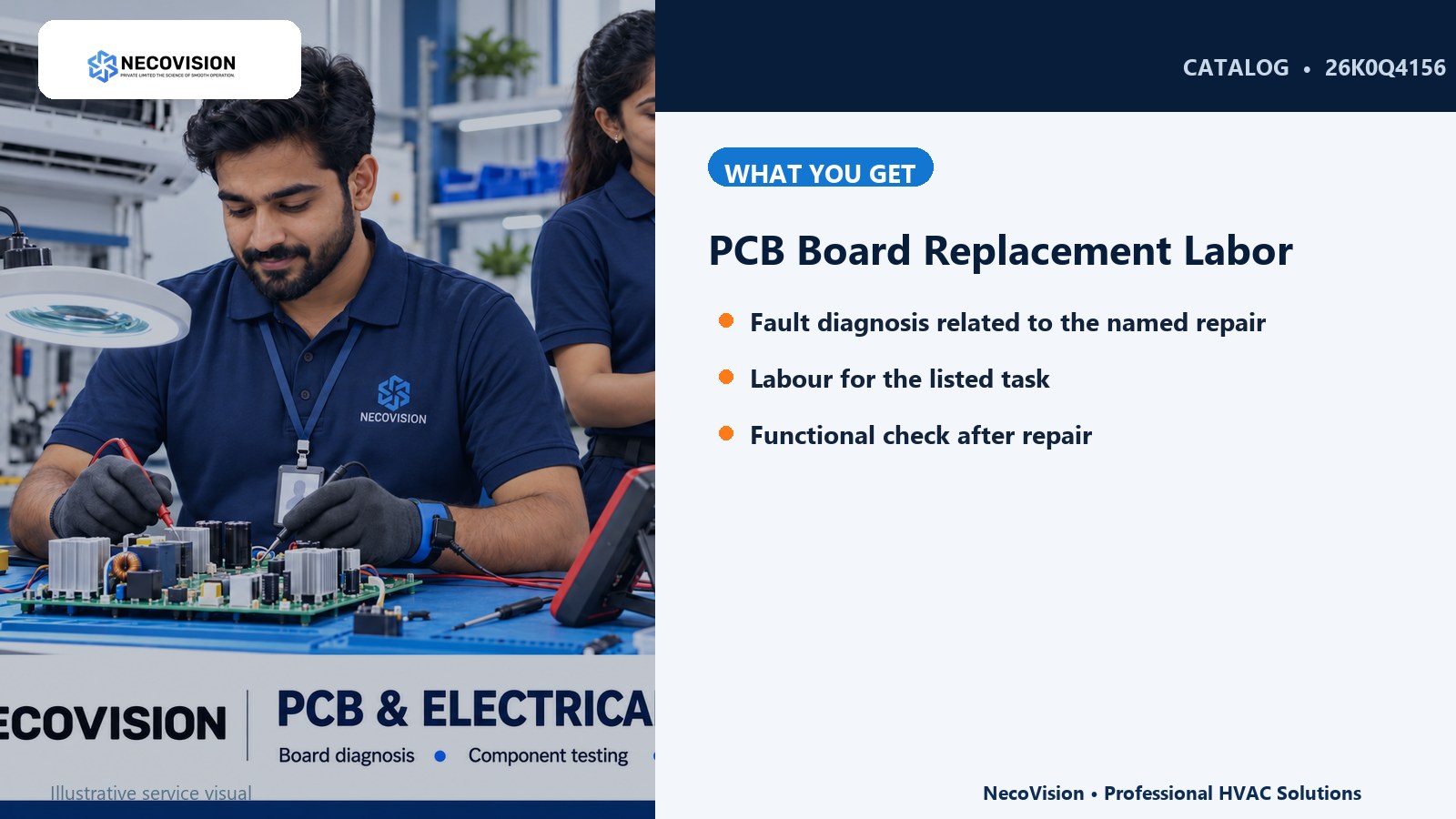 PCB Board Replacement Labor: details