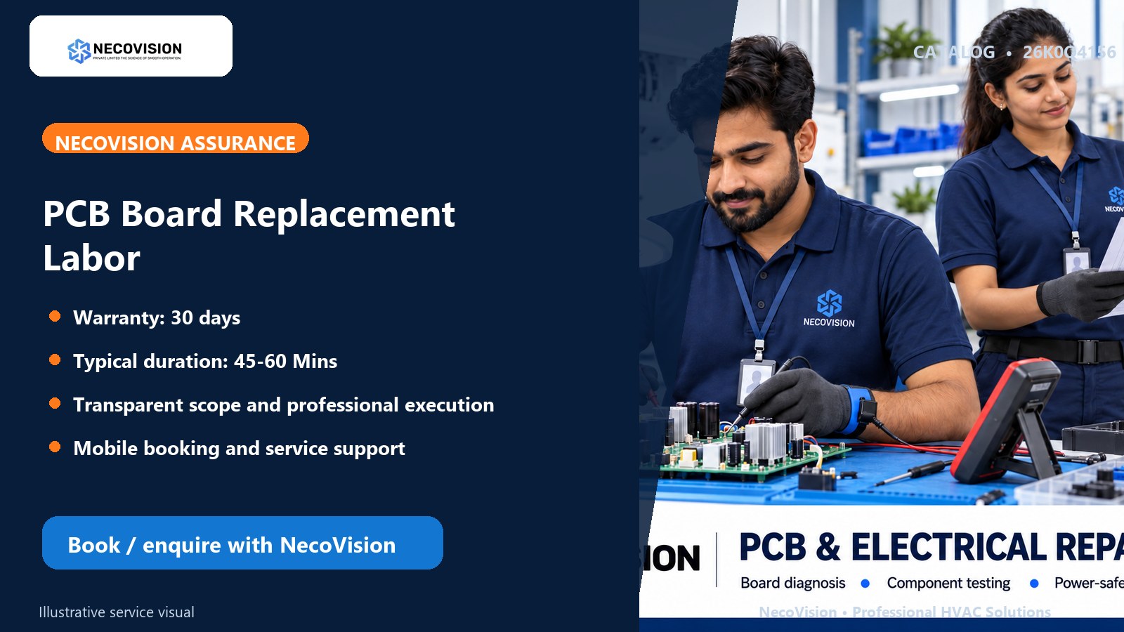 PCB Board Replacement Labor: assurance