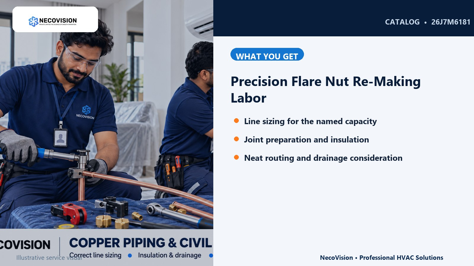 Precision Flare Nut Re-Making Labor: details