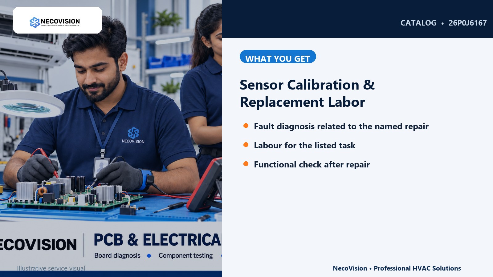 Sensor Calibration & Replacement Labor: details